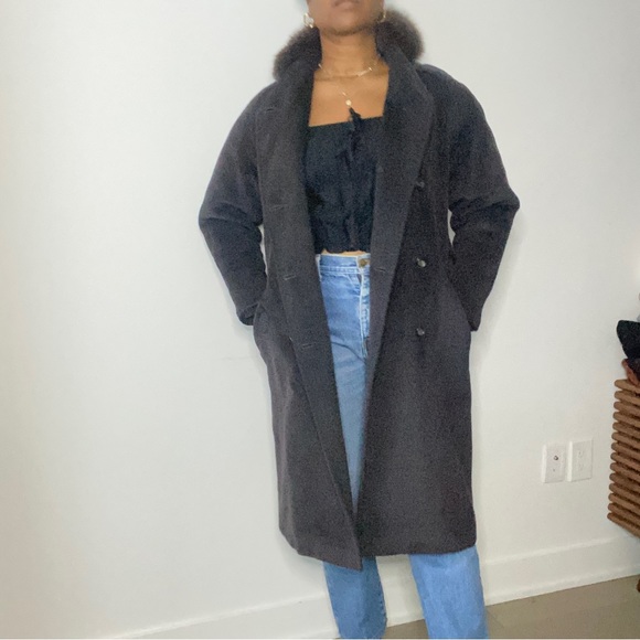 MaxMara - Dark Grey Coat - size M/L - Picture 12 of 17